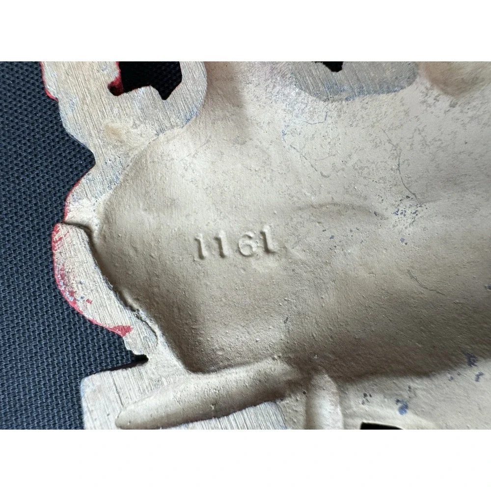 Vintage 1969 Sexton USA Cast Metal Steam Train Wall Hanging Plaque